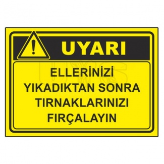 Ellerinizi Yıkadıktan Sonra Tırnaklarınızı Fırçalayın