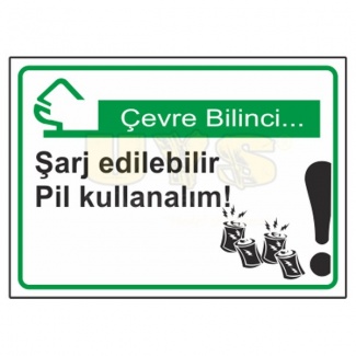 Şarj Edilebilir Pil Kullanalım