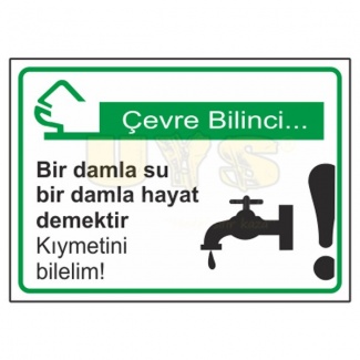 Bir Damla Su Bir Damla Hayat Demektir