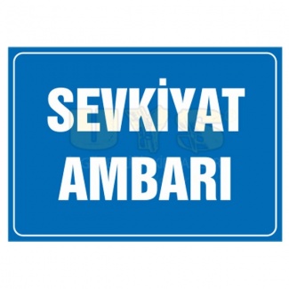 Sevkiyat Ambarı