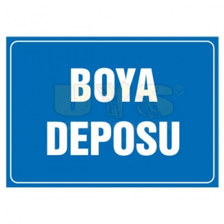 Boya Deposu