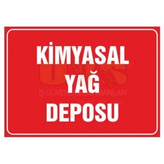 Kimyasal Yağ Deposu