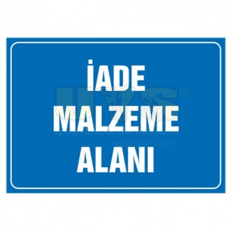 İade Malzeme Alanı