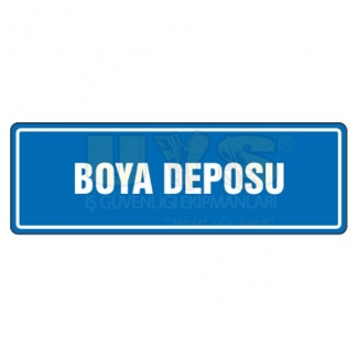 Boya Deposu