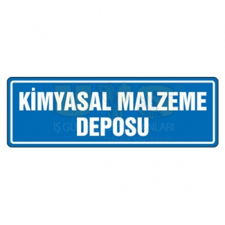 Kimyasal Madde Deposu