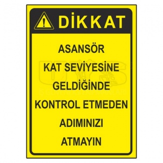 Asansör Kat Seviyesine Geldiğinde Kontrol Etmeden Adımınızı Atmayın