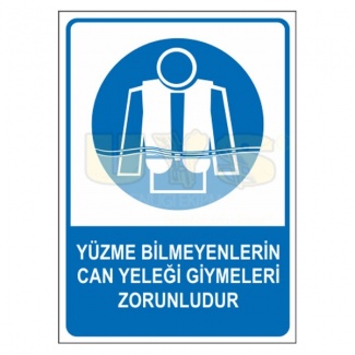 Yüzme Bilmeyenlerin Can Yeleği Giymeleri Zorunludur