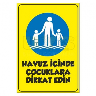 Havuz İçinde Çocuklara Dikkat Edin