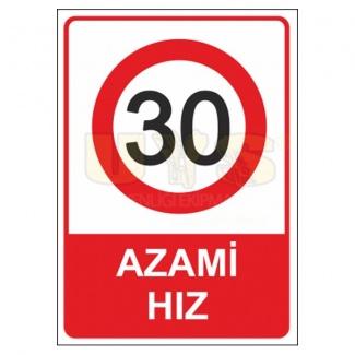 Azami Hız 30