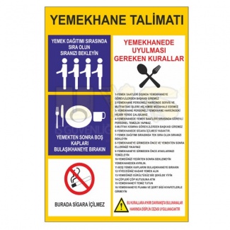 Yemekhane Talimatı