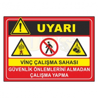 Uyarı Güvenlik Önlemlerini Almadan Çalışma Yapma