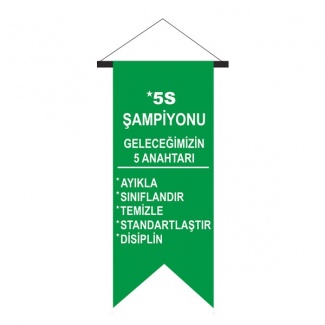 5S Şampiyonu - Levhası Kırlangıç Flama