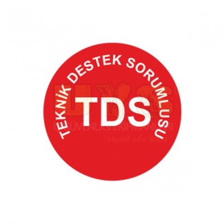 Teknik Destek Sorumlusu Baret Etiketi