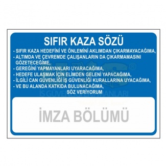 Sıfır Kaza Sözü