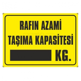 Rafın Azami Taşıma Kapasitesi