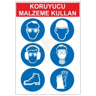 Koruyucu Malzeme Kullan Levhası