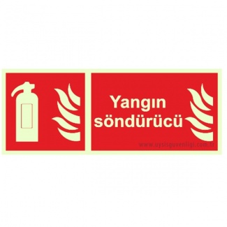 Fotolümenli Yangın Söndürücü Levhası