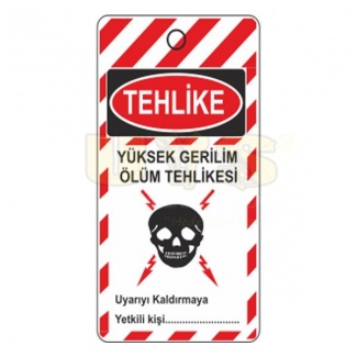 Yüksek Gerilim Ölüm Tehlikesi