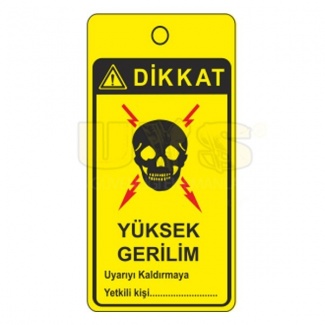 Dikkat Yüksek Gerilim