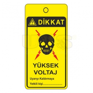 Dikkat Yüksek Voltaj