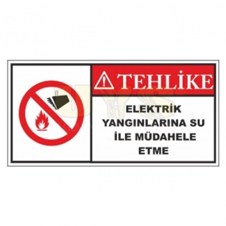 Elektrik Yangınlarına Su ile Müdahale Etme