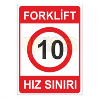 Forklift Hız Sınırı