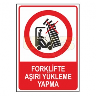 Forklifte Aşırı Yükleme Yapma