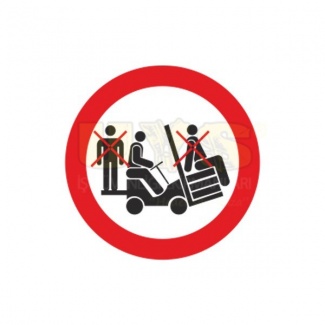 Forklifte Şoförden Başkası Binemez