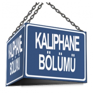 Kalıphane Bölümü Üçgen Panoramik Levhası