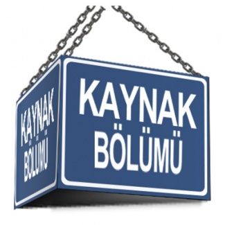 Kaynak Bölümü Üçgen Panoramik Levhası