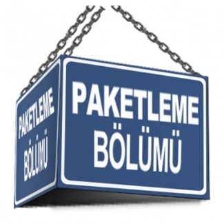 Paketleme Bölümü Üçgen Panoramik Levha