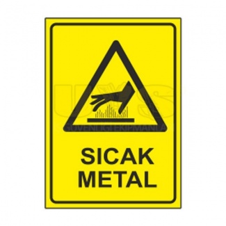 Sıcak Metal Etiket Levhası