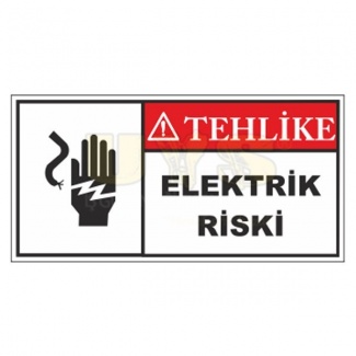 Tehlike Elektrik Riski