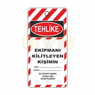 Ekipmanı Kilitleyen Kişinin Bilgileri