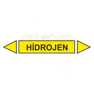 Hidrojen - Boru etiketi