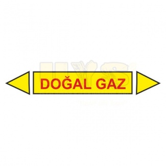 Doğalgaz Boru Etiketi