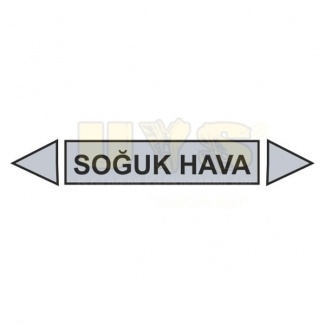 Soğuk Hava Boru Etiketi