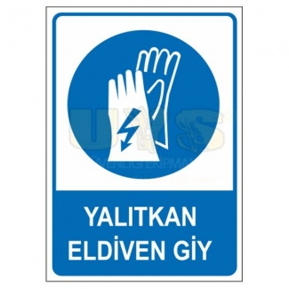 Yalıtkan Eldiven Giy Levhası