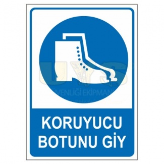 Koruyucu Botunu Giy Levhası