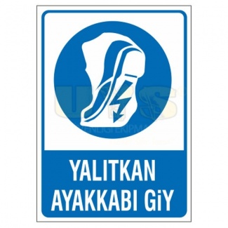 Yalıtkan Ayakkabı Giy Levhası