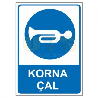 Korna Çal Levhası