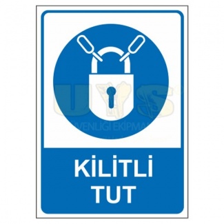 Kilitli Tut Levhası