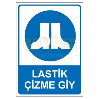 Lastik Çizme Giy Levhası