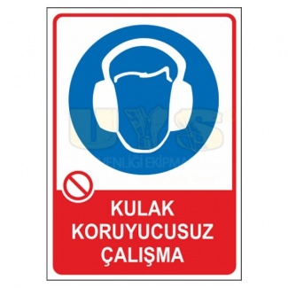 Kulak Koruyucusuz Çalışma Levhası