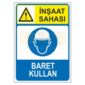 İnşaat Sahası Baret Kullan