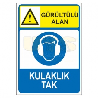 Gürültülü Alan Kulaklık Tak