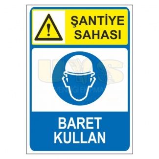 Şantiye Sahası Baret Kullan