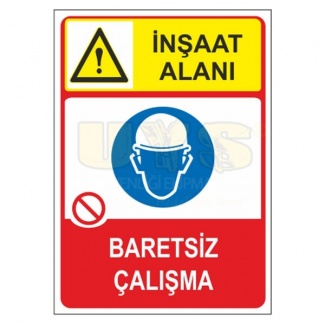 İnşaat Alanı Baretsiz Çalışma