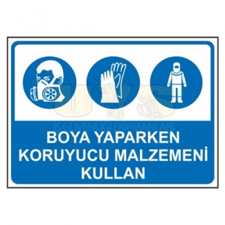 Boya Yaparken Koruyucu Malzemeni Kullan