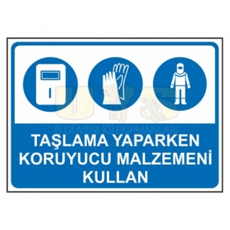 Taşlama Yaparken Koruyucu Malzemeni Kullan